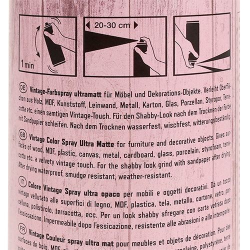 Floristik24 Color Spray Rosa Vintage 400ml