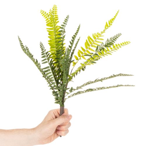 Rama de helecho artificial, planta verde artificial para decoración, 45 cm | Floristik24.es
