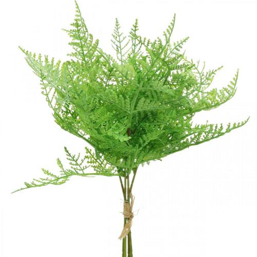 Floristik24 Deco helecho artificial verde helecho artificial H40cm paquete con 4pcs