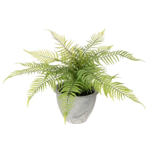Helecho artificial en maceta para salón y oficina, 35 cm. comprar | Floristik24.es
