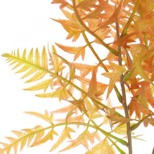 Floristik24 Helecho artificial rojo y verde helecho artificial decoración de otoño 70cm