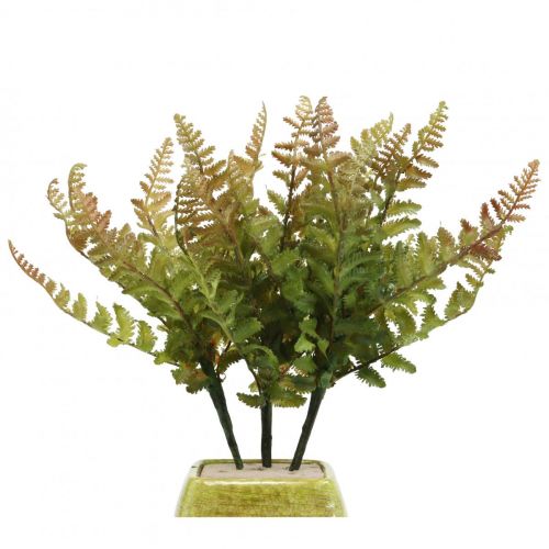 Floristik24 Helecho artificial planta artificial helecho deco rama 36cm 3pcs