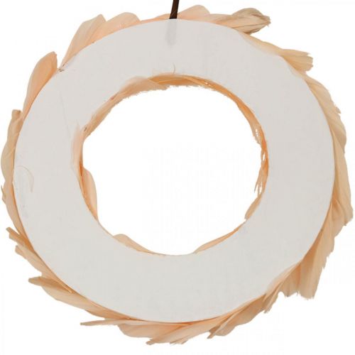 Artículo Corona primavera corona naranja para colgar puerta corona Ø20cm 3pcs