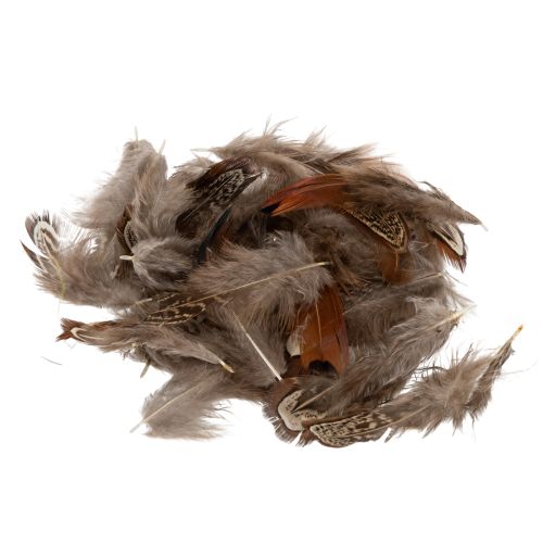 Plumas para manualidades versátiles, diseño creativo e ideas de decoración, 5 cm, 3 g