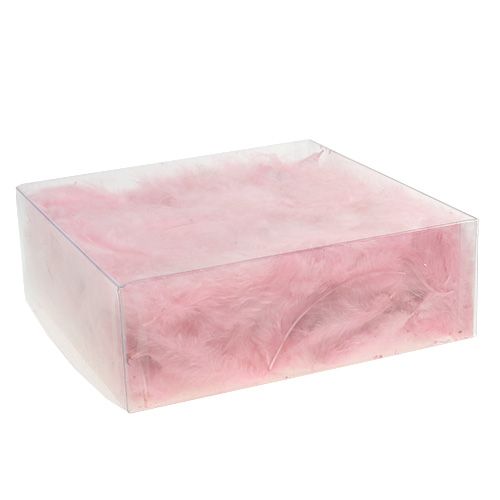 Floristik24 Plumas cortas 30g rosa