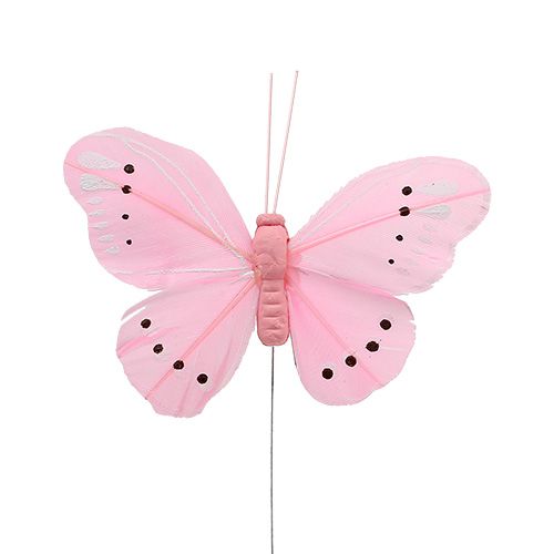 Floristik24 Mariposas de primavera de colores. 8cm 24pcs