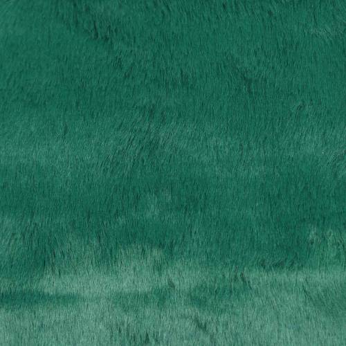 Floristik24 Cinta decorativa de pelo verde oscuro 20cm x 200cm