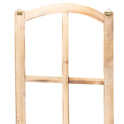 Marco de ventana de madera como decoración de pared 100cm | Floristik24.es
