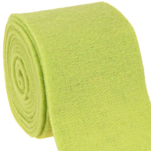 Floristik24 Cinta de fieltro 15cm x 5m verde