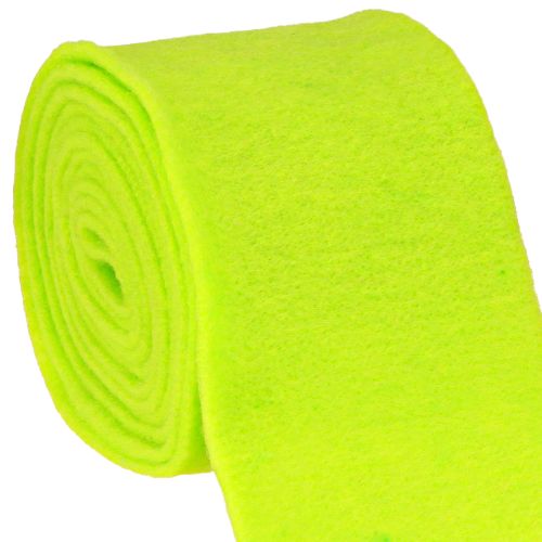 Cinta de fieltro 15cm x 5m verde