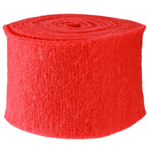 Artículo Cinta de fieltro 15cm x 5m roja