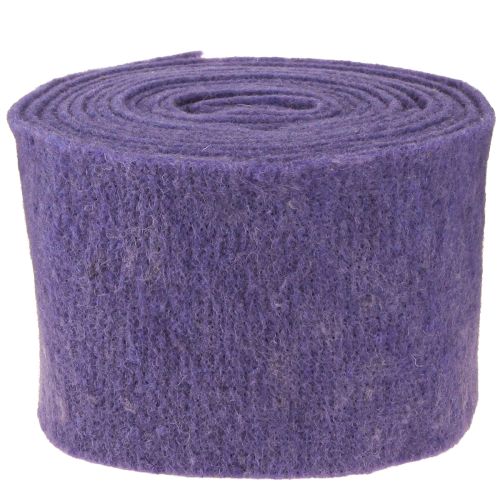Artículo Cinta de fieltro 15cm x 5m color morado