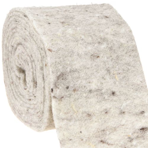 Artículo Cinta de fieltro gris 15cm 5m