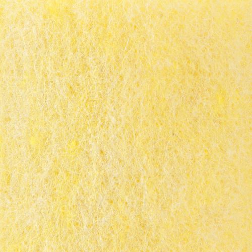 Artículo Cinta de fieltro amarillo claro 15cm 5m