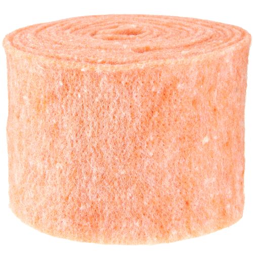 Artículo Cinta de fieltro naranja 15cm 5m
