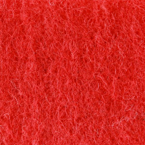 Artículo Cinta de fieltro roja 7,5cm 5m