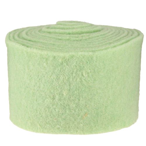 Artículo Cinta de fieltro para macetas verde claro 15cm 5m