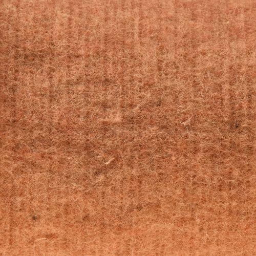 Cinta de fieltro fieltro naranja lana fieltro de lana cinta decorativa fieltro 15cm×5m