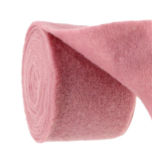 Cinta de fieltro, cinta para macetas rosa viejo 15cm 5m