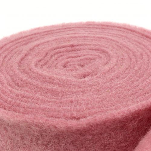 Artículo Cinta de fieltro, cinta para macetas rosa viejo 15cm 5m