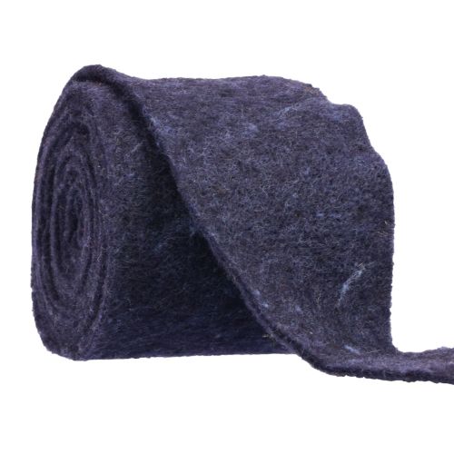 Cinta de fieltro violeta, cinta para maceta, fieltro de lana, rollo de fieltro 15cm 5m