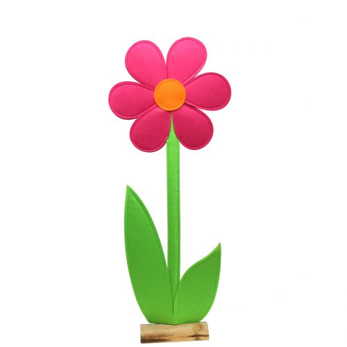 Feltflower Pink 87cm