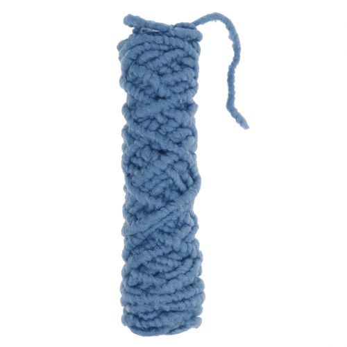 Artículo Felt cord fleece Mirabell 25m azul