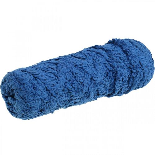 Artículo Cordón de fieltro polar Mirabell anillado azul 35m