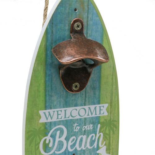 Floristik24 Abrebotellas de pared &quot;Beach Bar&quot; 36cm x 11cm