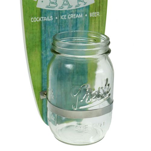 Floristik24 Abrebotellas de pared &quot;Beach Bar&quot; 36cm x 11cm