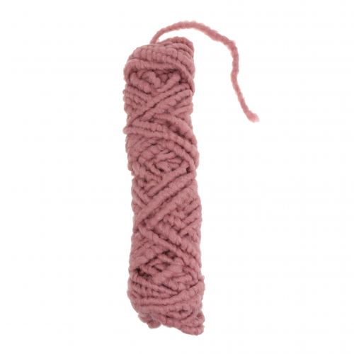 Floristik24 Mirabell cordón de fieltro esponjoso rosa viejo 25m