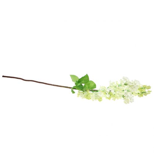 Artículo Rama lila blanca 84cm
