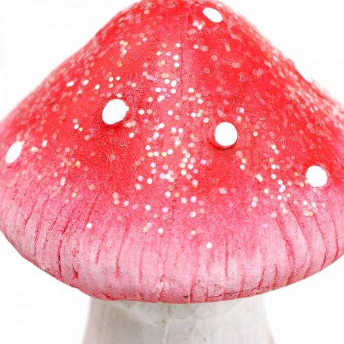 Floristik24 Tapones decorativos para agárico de mosca tapones de flores de otoño surtidos H6 / 7cm 6pcs