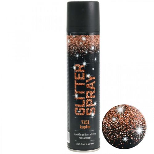 Artículo Spray Glitter Cobre Glitter Spray Pintura Spray 400ml