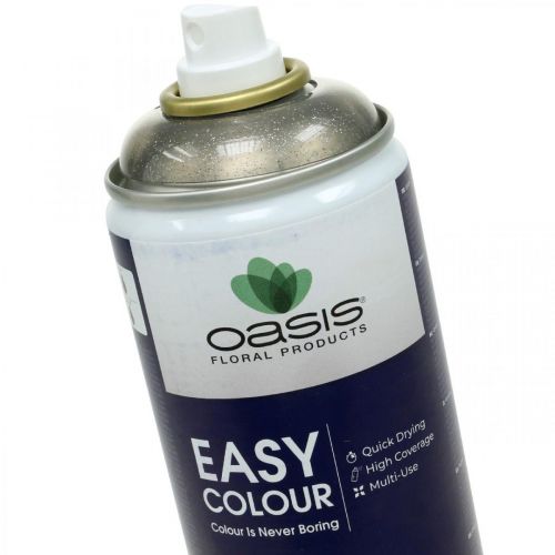 Artículo Spray de Purpurina Silver Flitter Easy Color Spray de Color 400ml