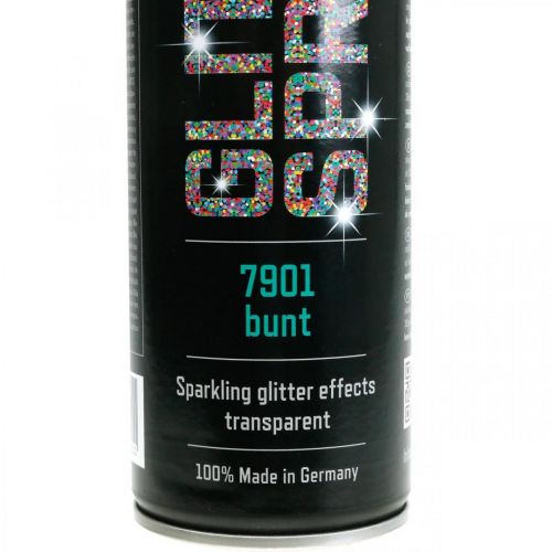 Floristik24 Spray de purpurina para manualidades pintura en spray de colores purpurina 400ml