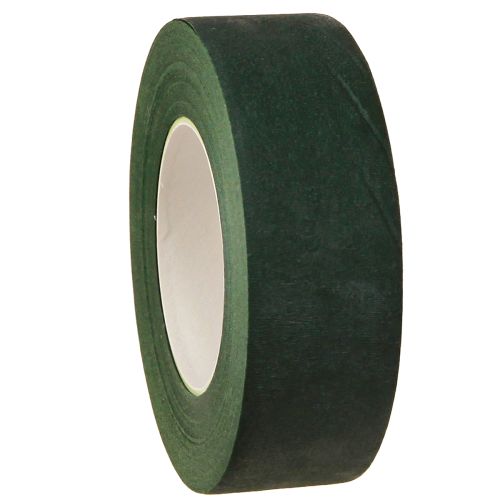 Floristik24 Cinta Floral Cinta de Flores Cinta de Envolver Verde 25mm 6uds