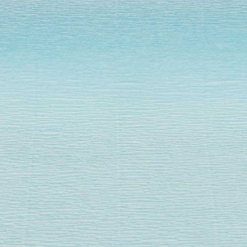 Papel crepé floral azul de 50x250cm para decoración | Floristik24.es