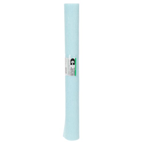 Papel crepé floral azul de