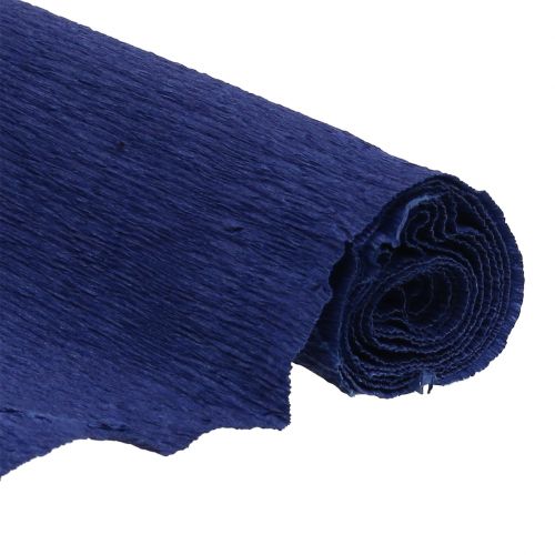 Floristik24 Floreria papel crepe azul oscuro 50x250cm