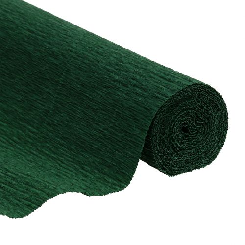 Papel Crepe Florista Verde Oscuro 50x250cm