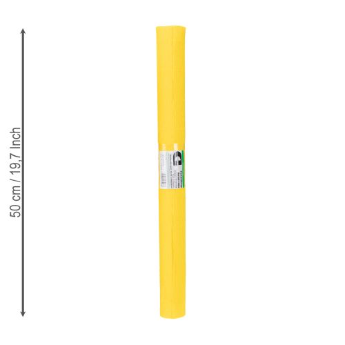 Artículo Floreria Papel Crepe Amarillo 50x250cm