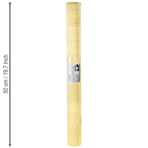Artículo Floreria Papel Crepe Dorado 50x250cm