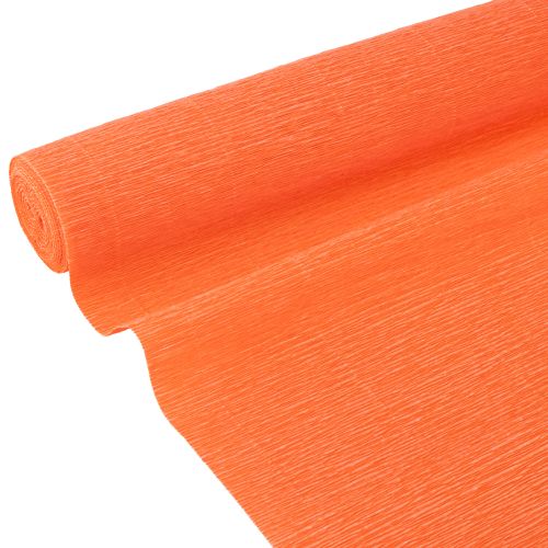 Floristik24 Floreria papel crepe naranja 50x250cm