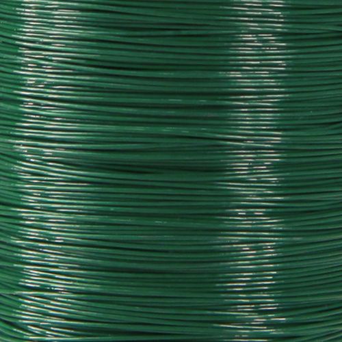 Artículo Alambre de floristería alambre decorativo alambre de mirto verde 0,30 mm 100 g 3 piezas
