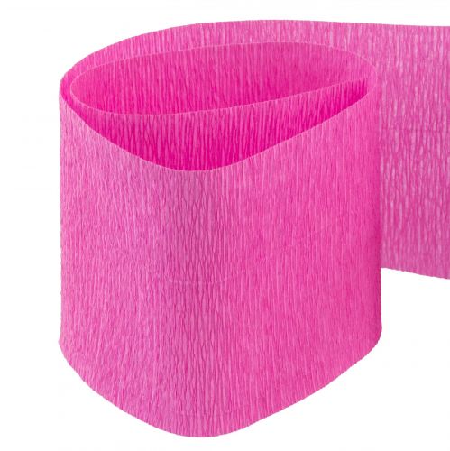 Artículo Flor crepe rosa L10cm gramaje 128g/m² L250cm 2ud