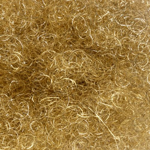 Goma de seda dorada con forma de flor, 200 g, cabello de ángel | Floristik24.es