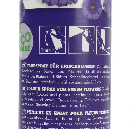 Artículo Spray Flower Decor Morado 400ml