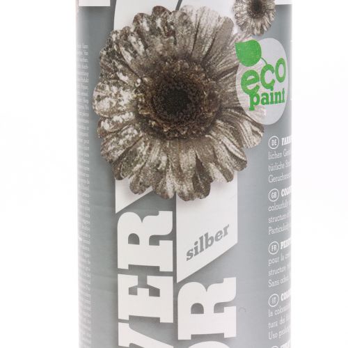 Floristik24 Spray Flower Decor Silver 400ml