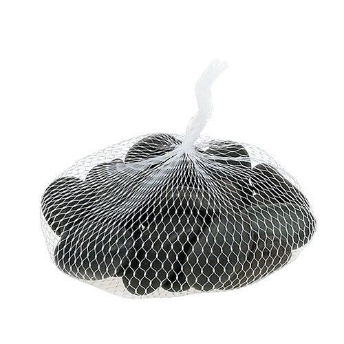 Artículo Guijarros de río negro mate 2cm - 5cm 1kg